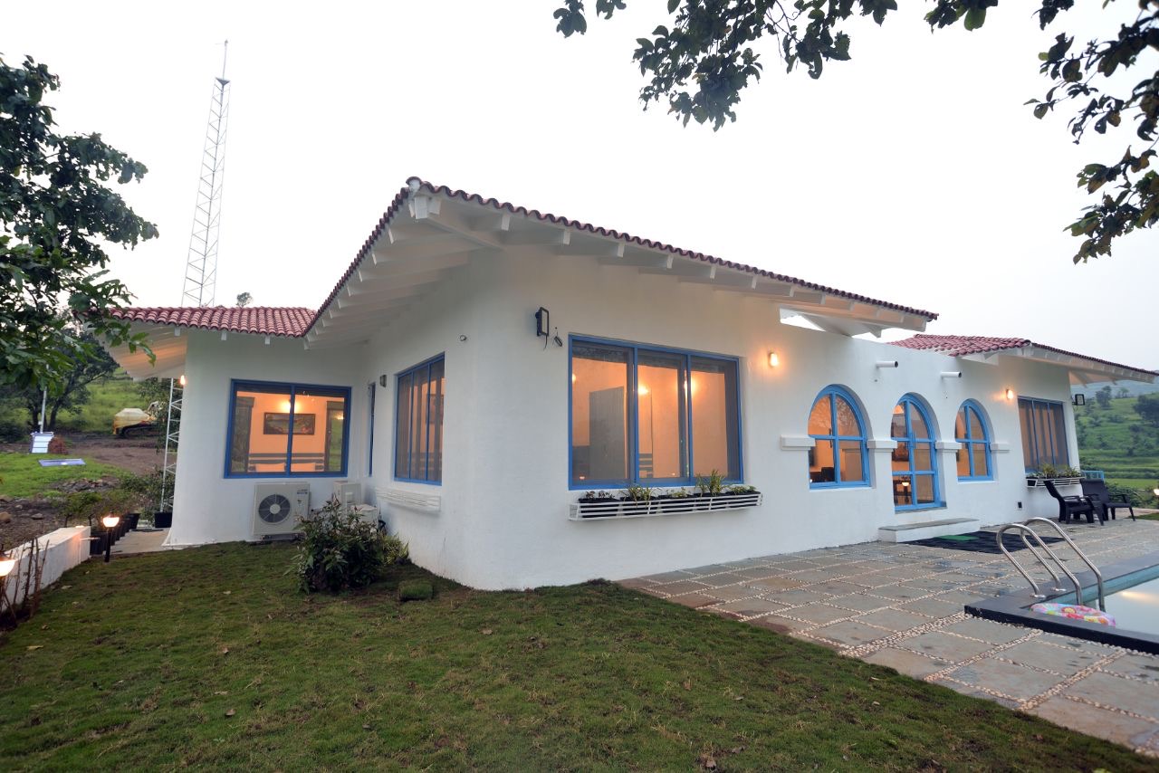 Cherish the lawn view with swimming pool at this 3BHK Villa