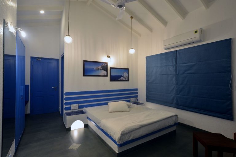 Bedroom 3 in 3BHK villa: Cozy and inviting.